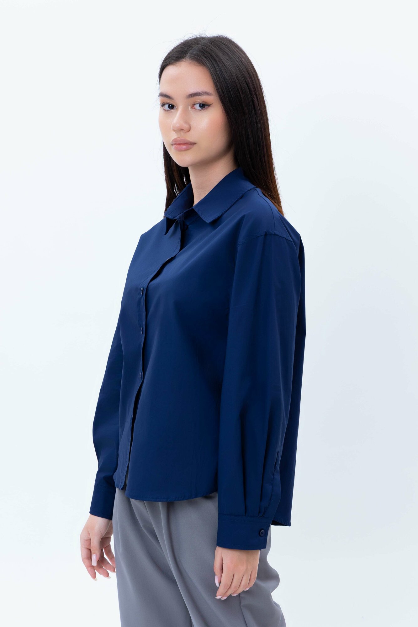 Блуза TERRA PRO, размер L, navy — фото 1