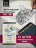 Набор чернографитных карандашей Малевичъ GrafArt, металлическая к...