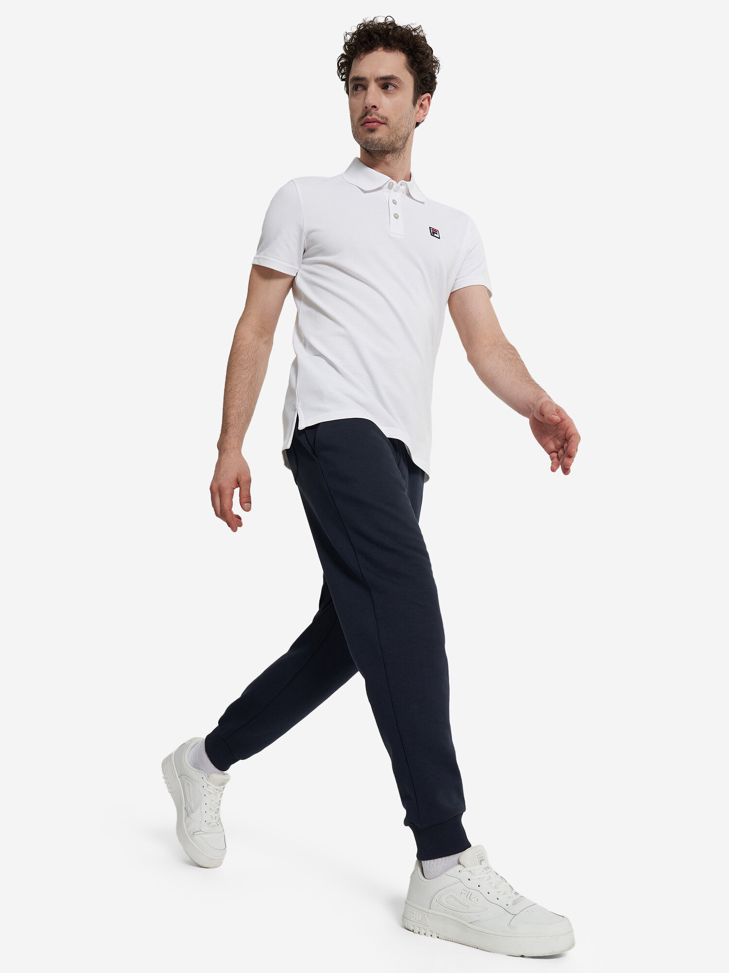 Поло Fila, размер 54, белый — фото 1