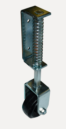 Изображение товара Колесо неповоротное опорное для ворот (г/п 110кг, Ф 100мм)