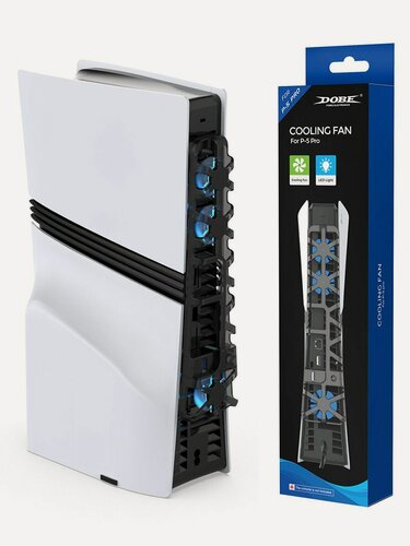 Изображение товара Система охлаждения для PS5 Pro - док вентилятор (Dobe TP5-35153) Black