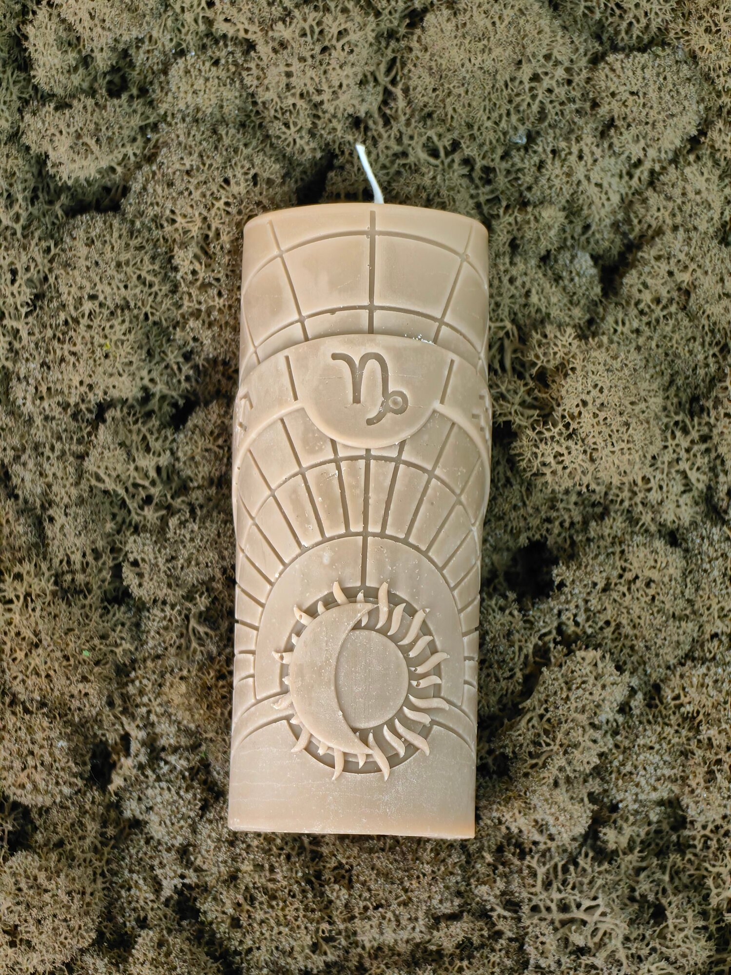 Свеча зодиакальная "Козерог" стихия земля — фото 1