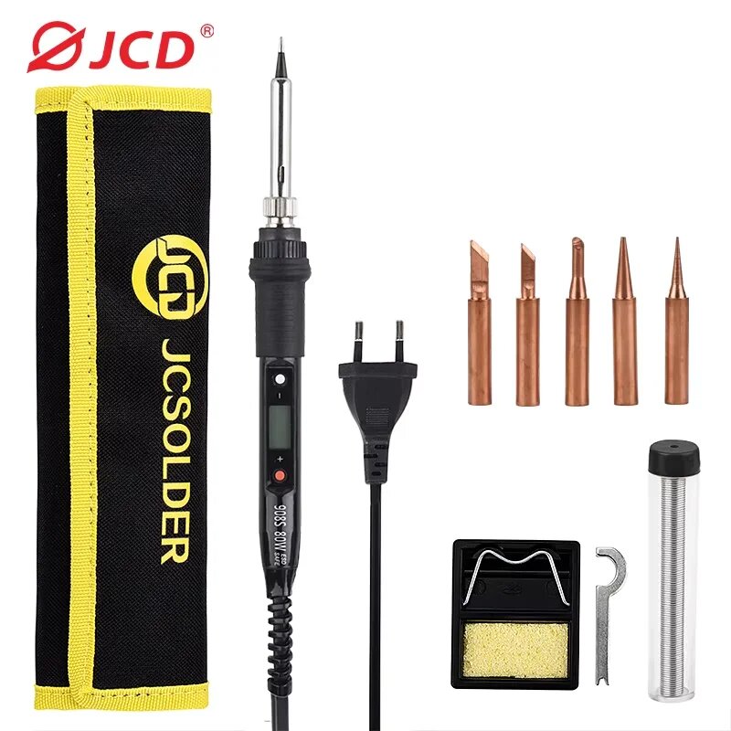 Электрический паяльник JCD 908S 80 Вт  908S KIT4  экспресс  80 Вт  США
