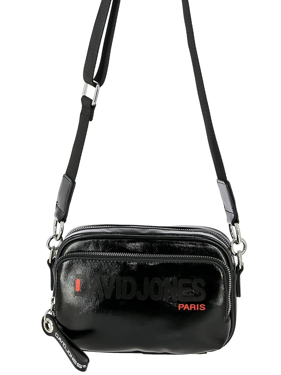 Сумка кросс-боди DAVID JONES, черный — фото 1