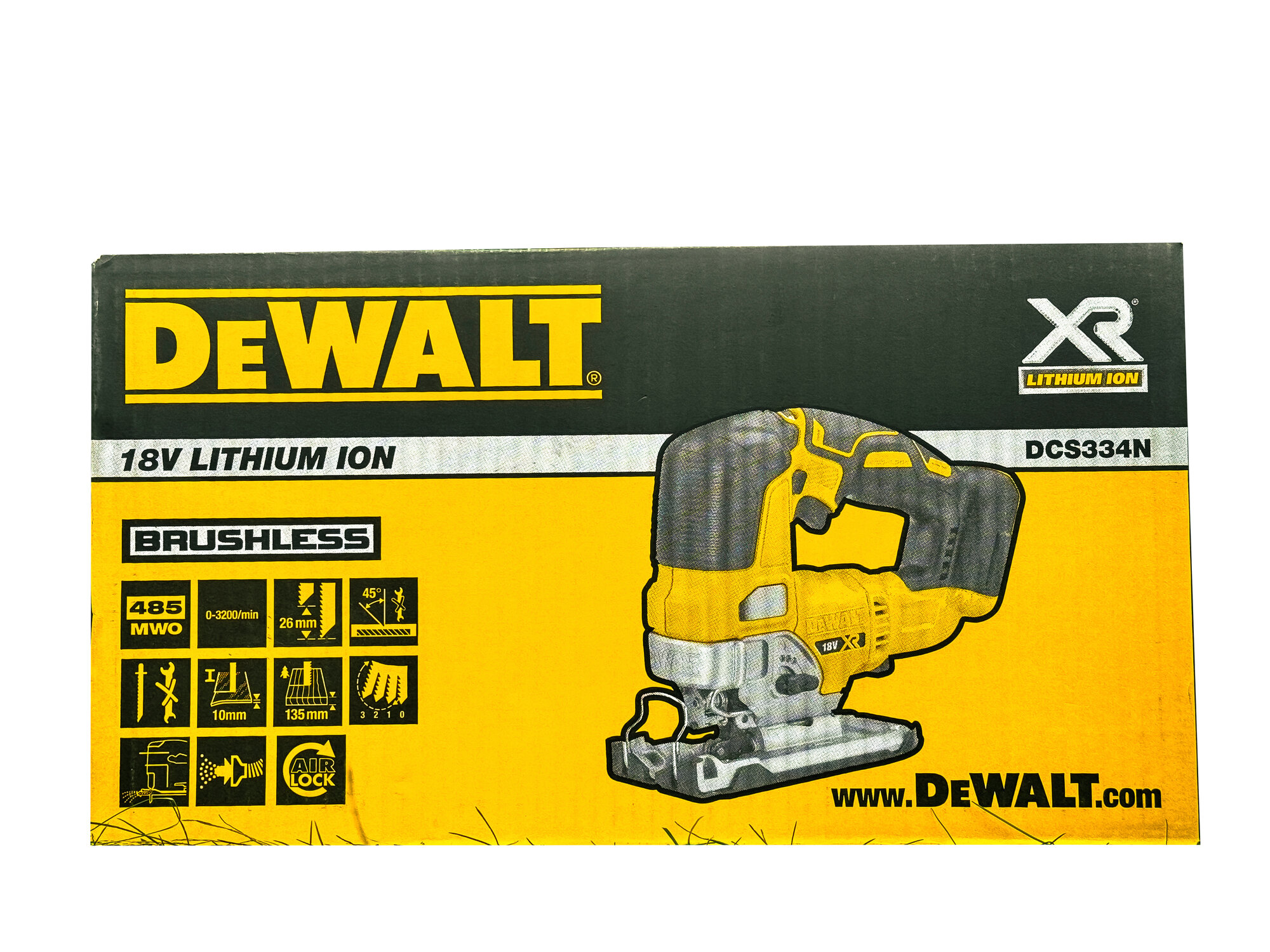 Аккумуляторный лобзик DeWALT DCS334N 18В