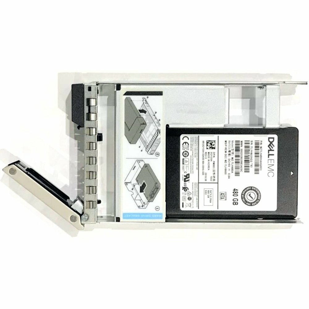DELL 480GB SSD SATA Read Intensive 6Gbps 512e 2.5in Hot Plug S4510