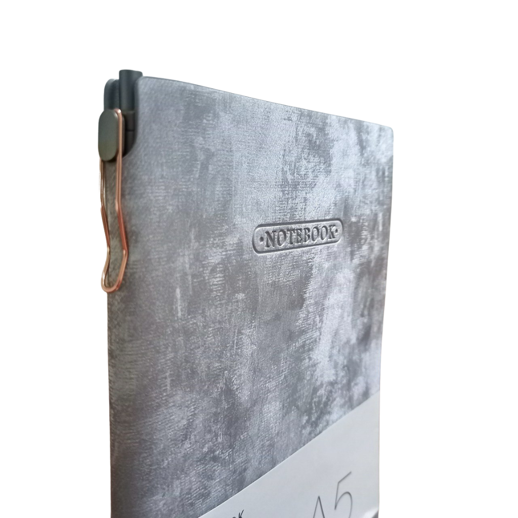 Блокнот Notebook А5, мягкая тканевая обложка, 100 страниц. Let us be parts of your everyday life