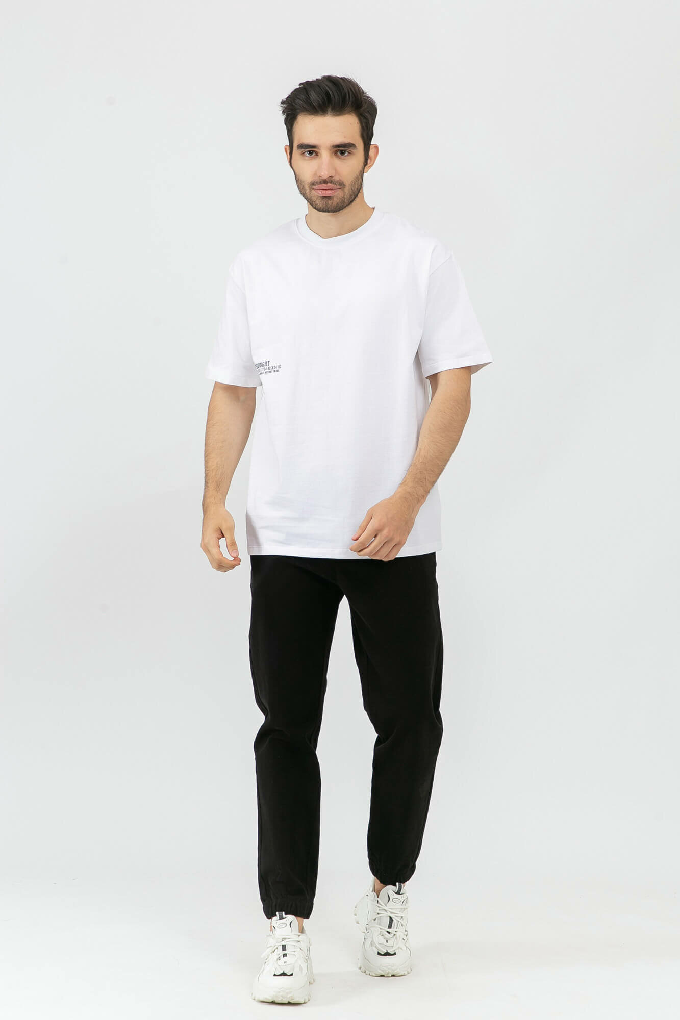 Брюки джоггеры TERRA PRO, размер 29, black — фото 1