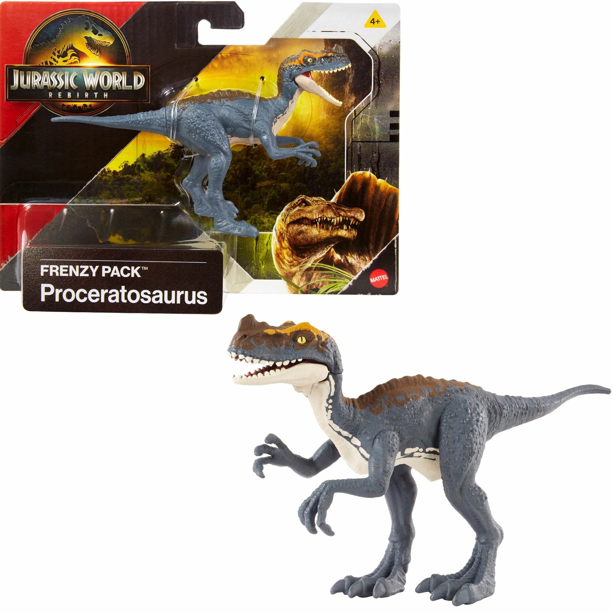 Фигурка Динозавра Mattel Jurassic World - Фигурка динозавра Процератозавр - Мир Юрского периода JCL55