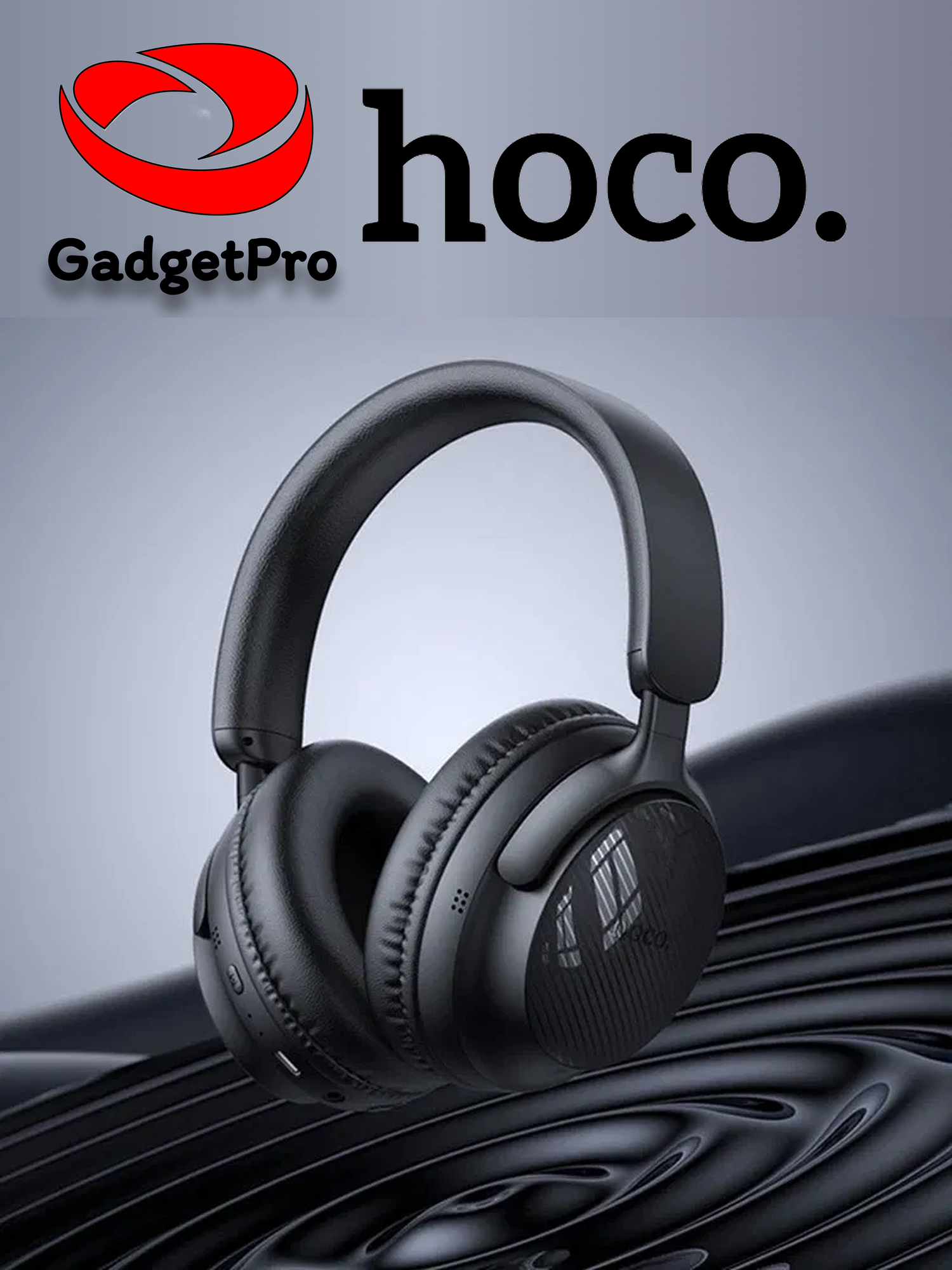 Беспроводные полноразмерные наушники Hoco W53 с микрофоном, Bluetooth, до 20 часов работы, складные