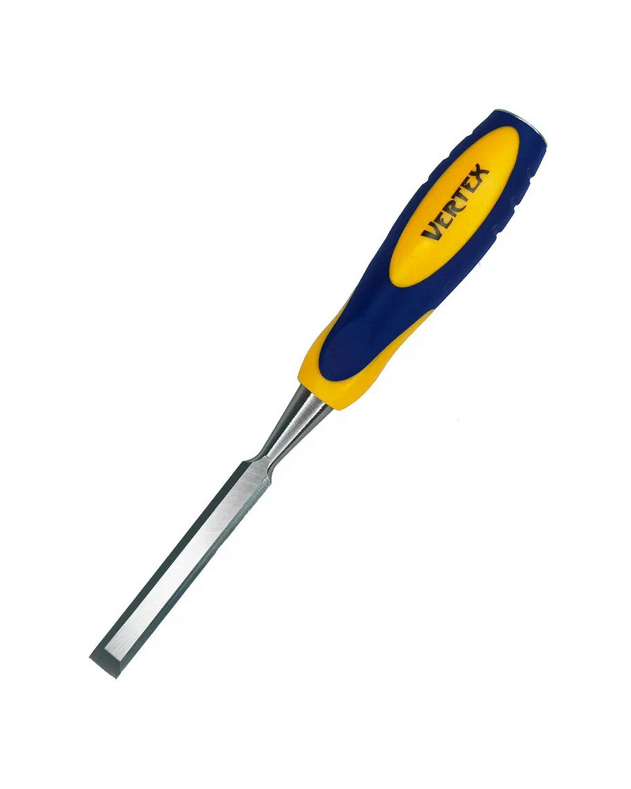 Долото-стамеска VertexTools 2425-20 плоская ширина режущей части 20мм
