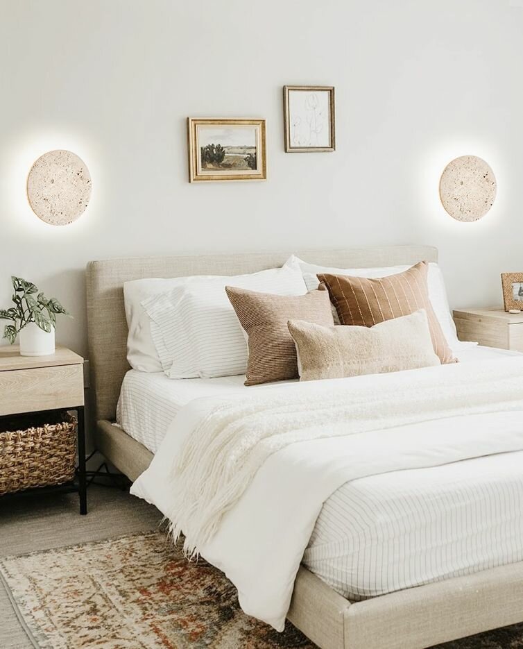 Настенный светильник из травертина толщиной 25 30 см настенный светильник для спальни на крыльце 18 Вт ультратонкая энергосберегающая защита глаз UGR8