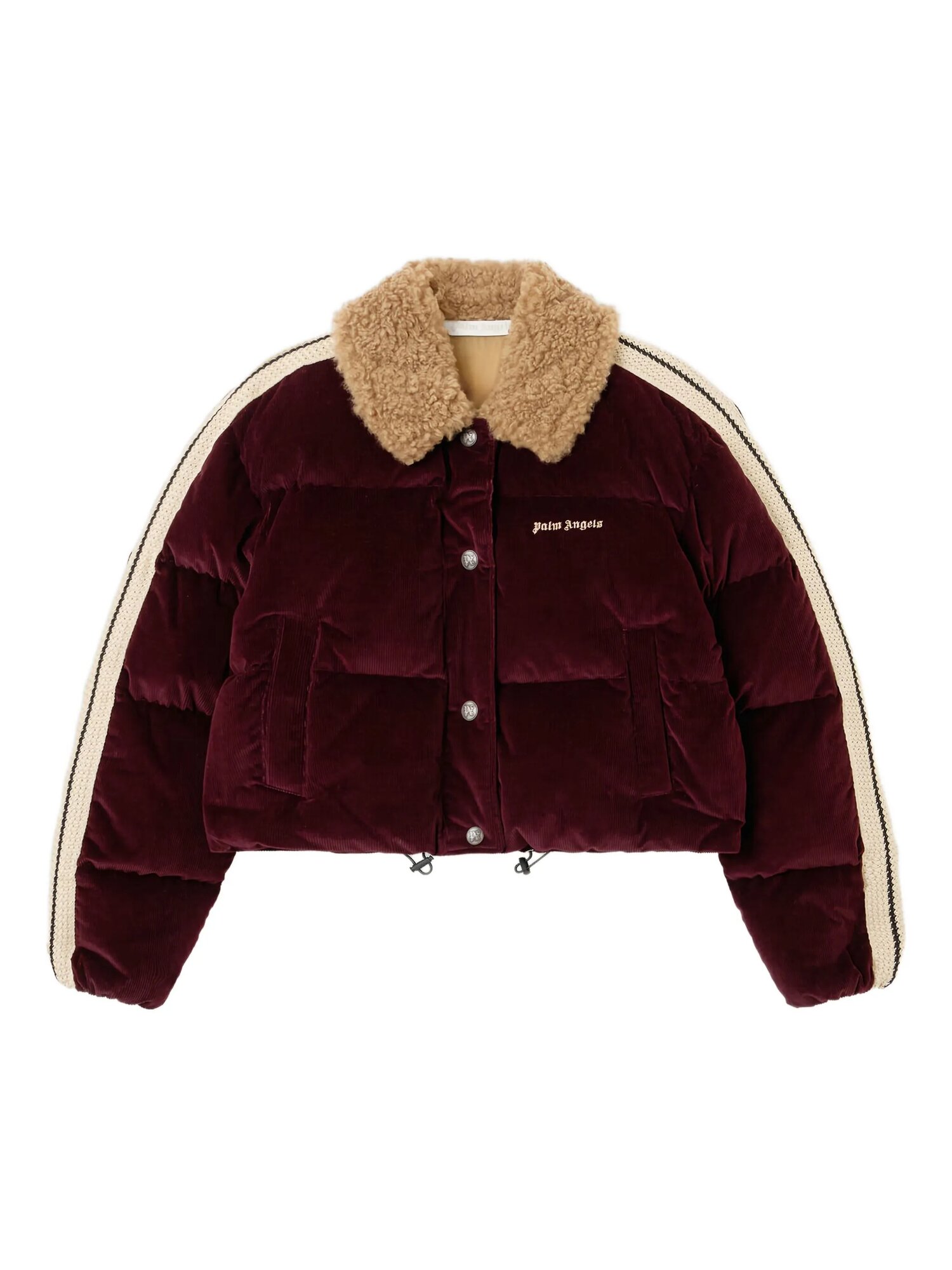 Куртка Palm Angels Classic Logo Cord, размер XS, красный