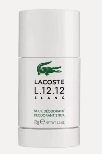 Изображение товара Парфюмированный Deodorant Stick Lacoste L.12.12 Blanc 75 ml. Дезодорант-стик