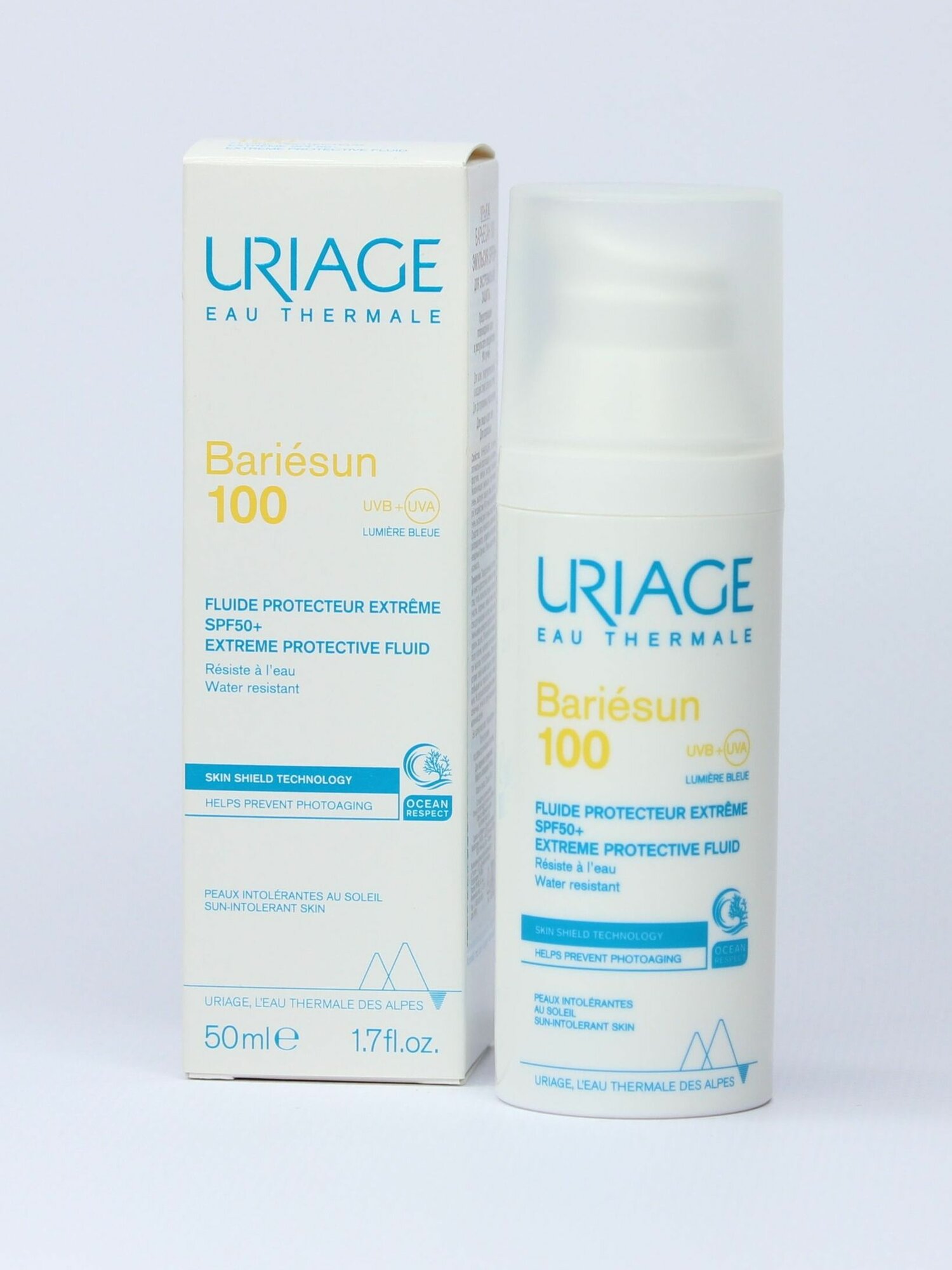 Эмульсия Uriage Bariesun Урьяж Барьесан 100 Extreme Protective Fluid SPF 50, 50 мл