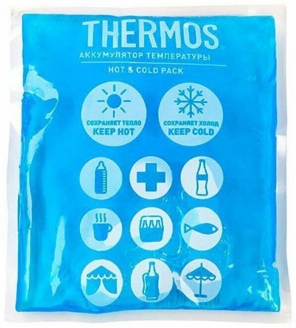 Thermos Аккумулятор температуры Gel Pack Hot and Cold 350 г для нагрева и охлаждения