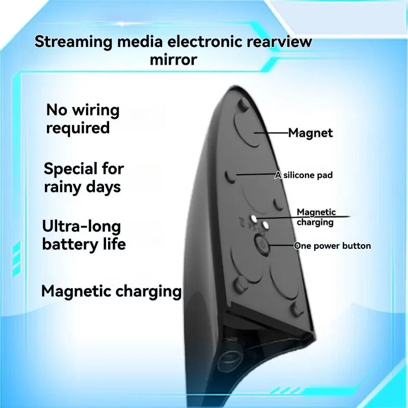 И простая установка. Беспроводная автомобильная камера заднего вида с плавником акулы. Высокое разрешение для моделей седанов и внедорожников