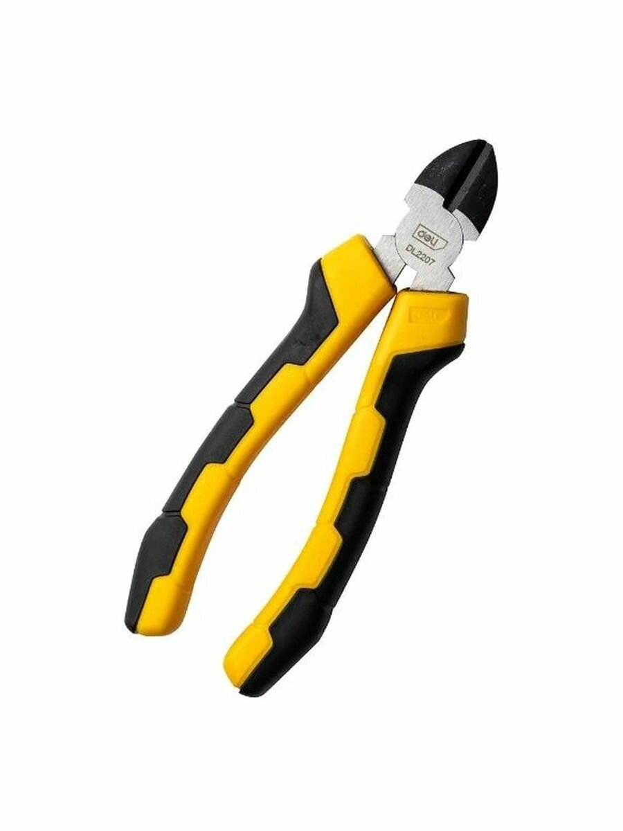 Бокорезы DELI DL22007 диагональные (180мм, двухкомпонентная ручка) 98451