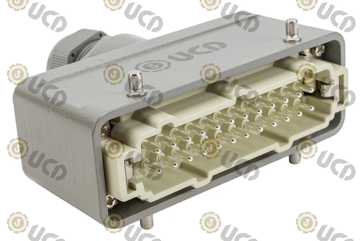 Промышленный разъем алюминиевый UCD H24B-AG(HE-024-F) вилка 10010120
