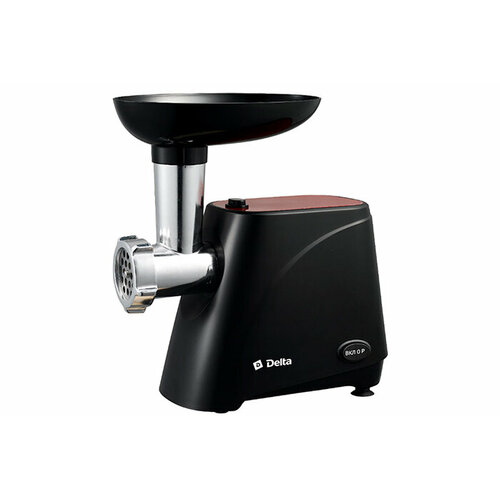 Мясорубка DELTA DL-6100M черный с красным 2000 Вт 4 544000₽