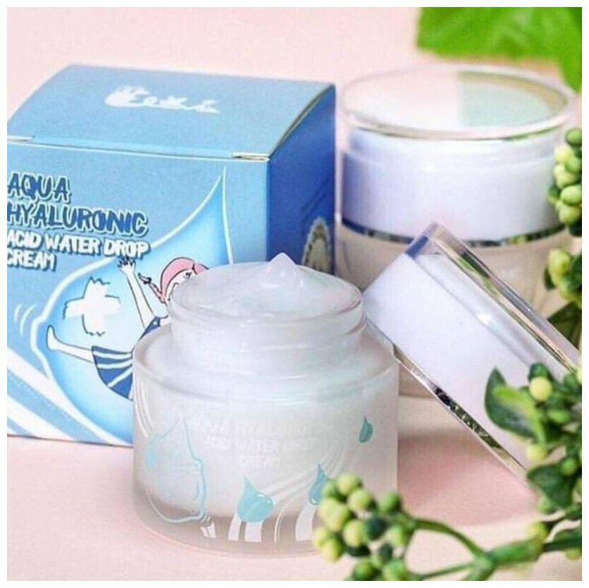 Elizavecca Aqua Hyaluronic Acid Water Drop Cream Крем для лица, 50 мл