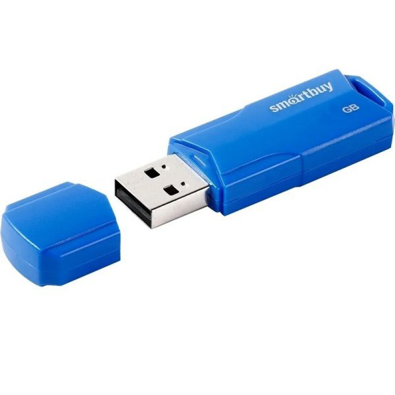 Память USB 8Gb Smart Buy Clue синий 20 (SB8GBCLU-BU)