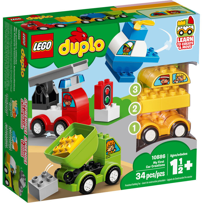 Конструктор LEGO DUPLO 10886 Мои первые машинки