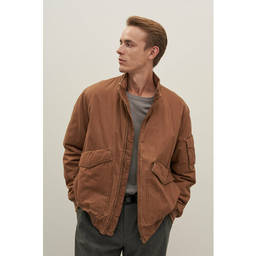 Куртка FINN FLARE, размер S, коричневый куртка утепленная h