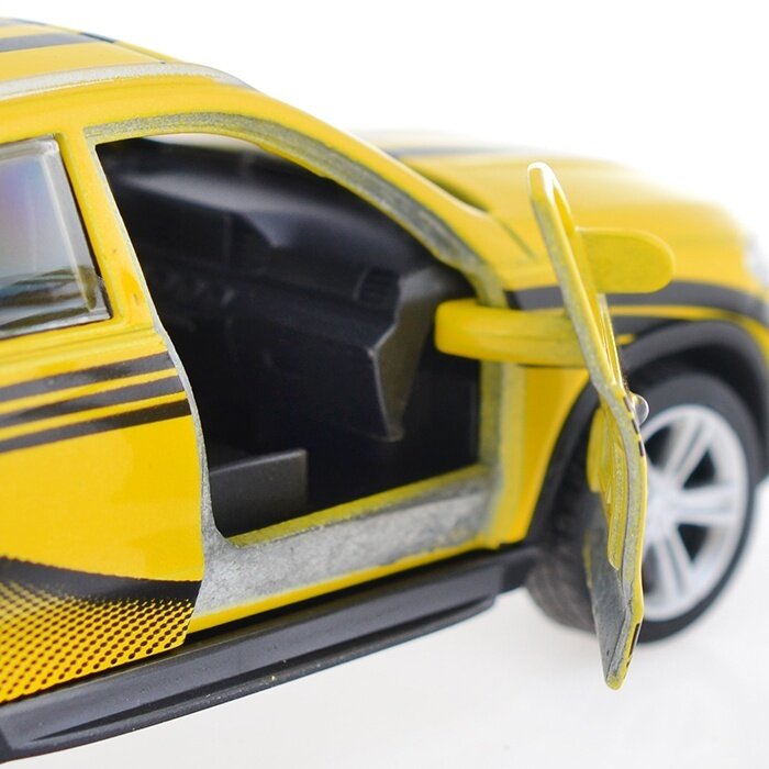 Машинка Технопарк MERCEDES-BENZ GLE 2018 спорт 12 см желтый - фотография № 11
