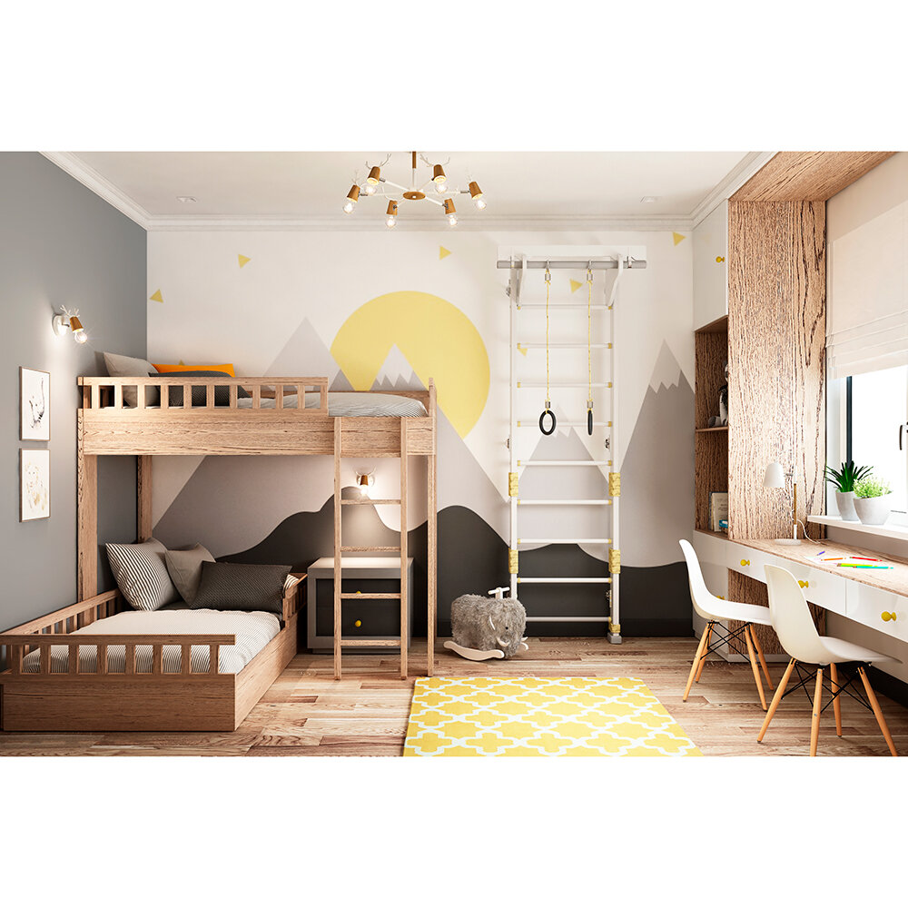 Люстра на штанге LOFTIT Sven 10024/6 White Loft IT - фото №5