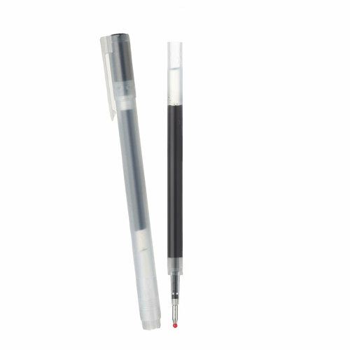 Гелевая ручка и стержень (черный) MUJI