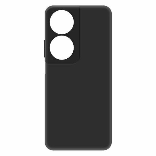 Чехол Krutoff для Honor X7b черный чехол накладка krutoff soft case предсказание для honor x7b черный