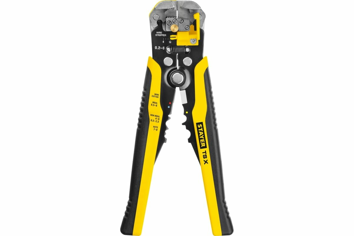STAYER TS-X стриппер автоматический многофункциональный, 0.2 - 6 мм2, 22655