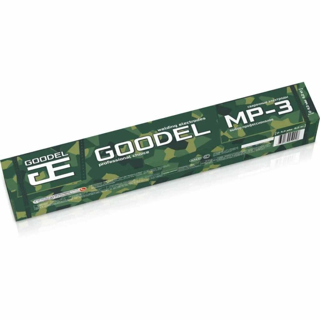 Электроды сварочные Goodel МР-3 4 мм 62 кг зеленые(аналог АРС)