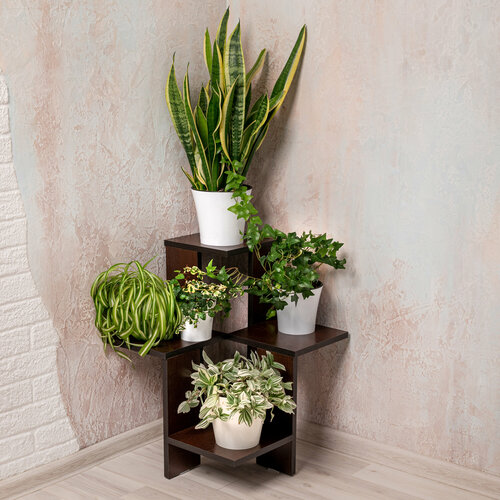 Полка для цветов напольная