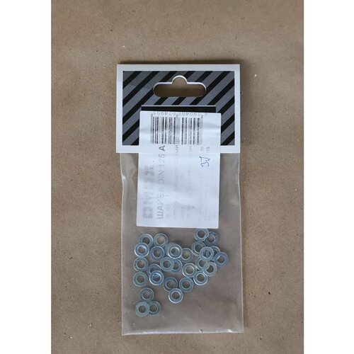 Шайба плоская цинк DIN 125 M5 88₽