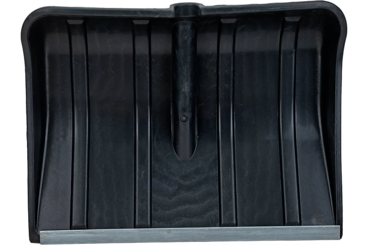 РемоКолор Лопата снегоуборочная пластиковая, с планкой, без черенка, 490х370мм 69-0-451