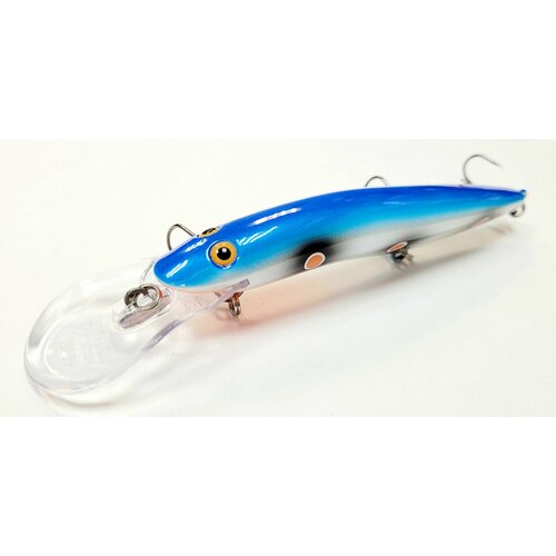 Воблер Grows Culture Sorcerer 125 мм, заглубление 8+ метров, 24 гр. (1 лопатка +8м и 1 запасная+8м) цвет 14