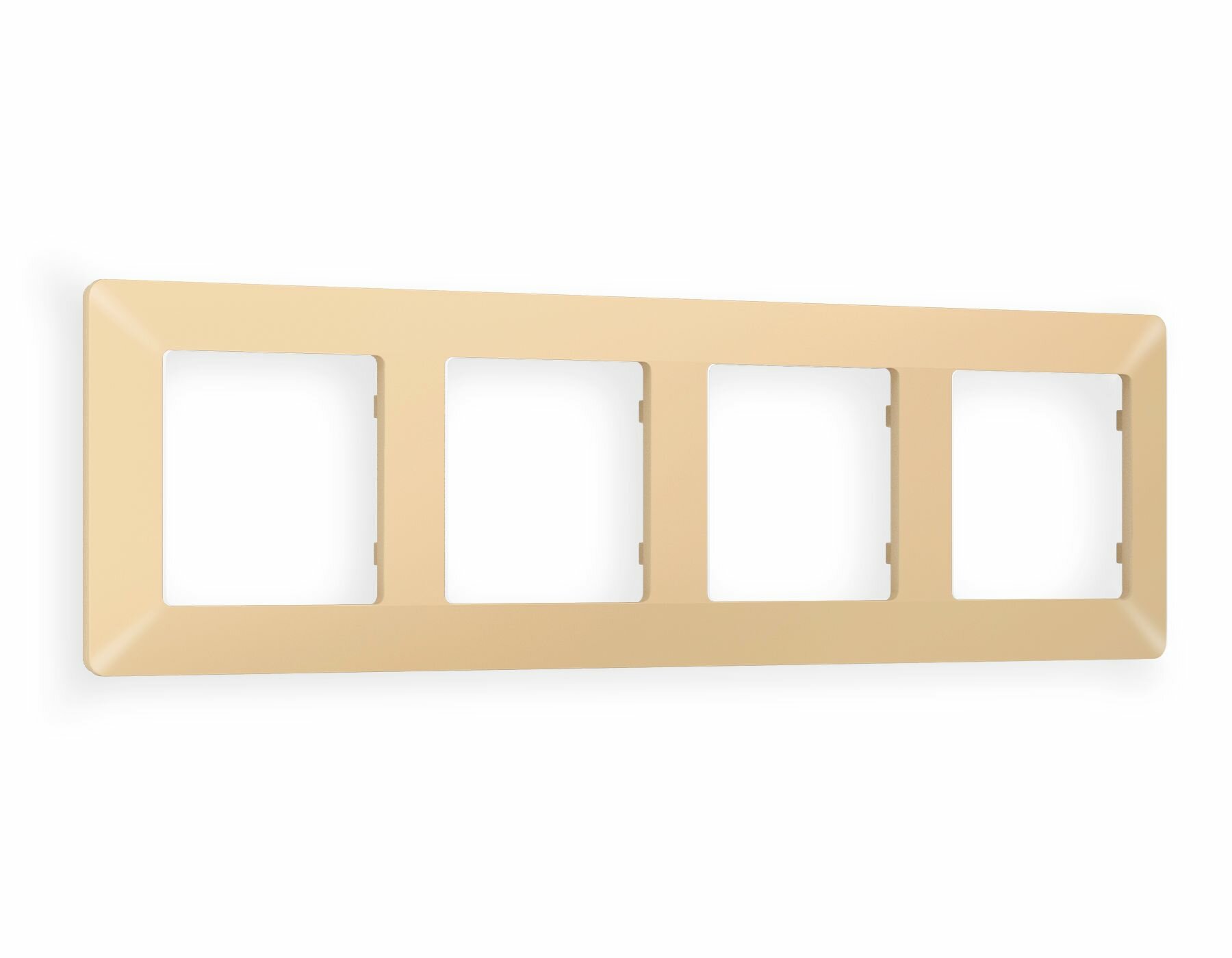 Рамка Ambrella Volt ALFA Line (Шампань) 4-ая AF110604