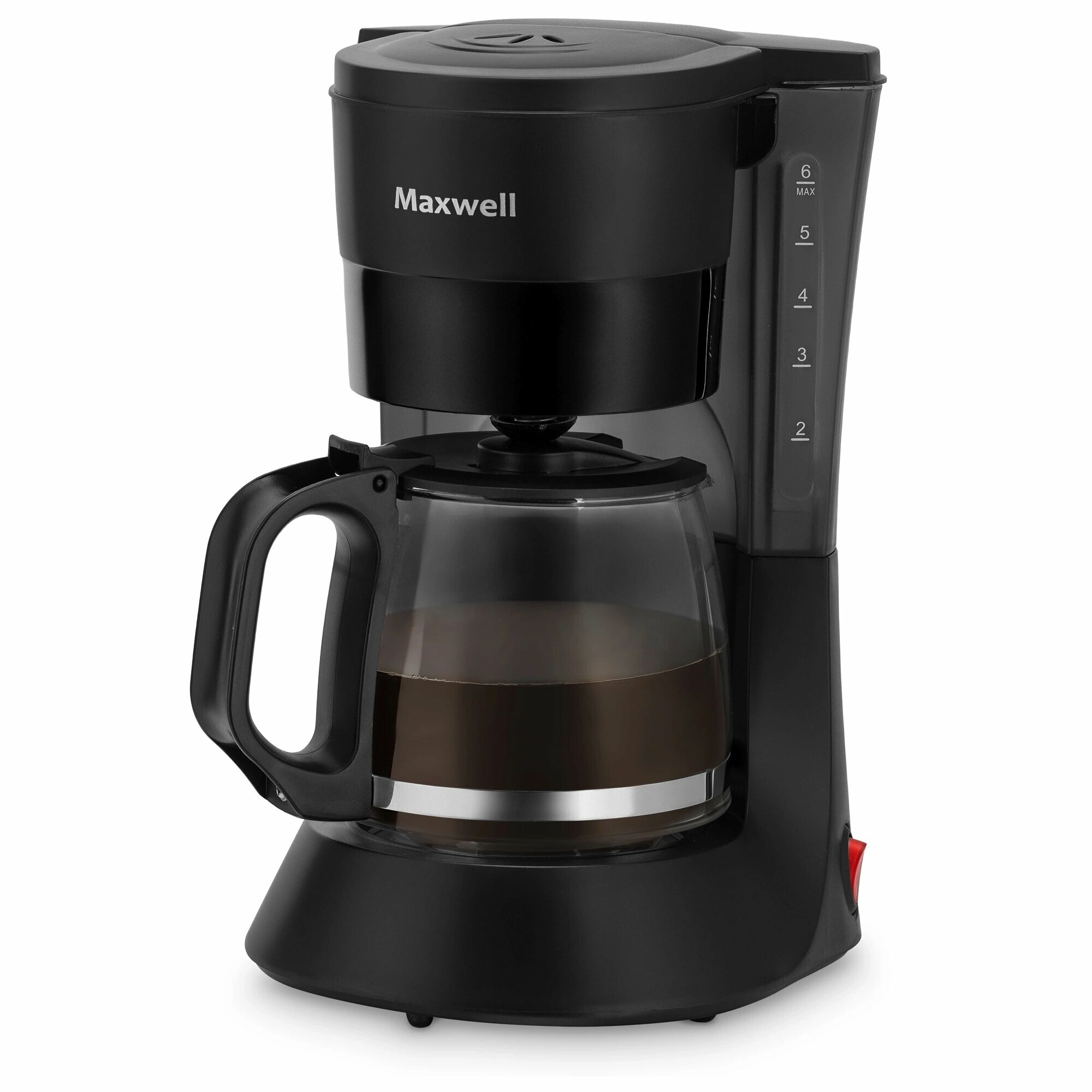 Кофеварка капельная Maxwell MW-1650 черный