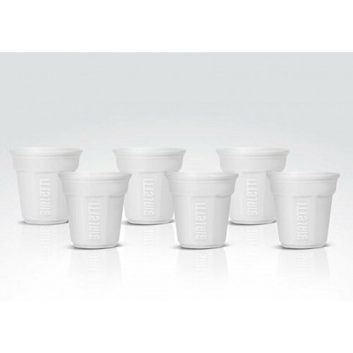 Набор чашек Bicchierini White 60 мл 6 шт Y0TZ502 Bialetti 3990₽