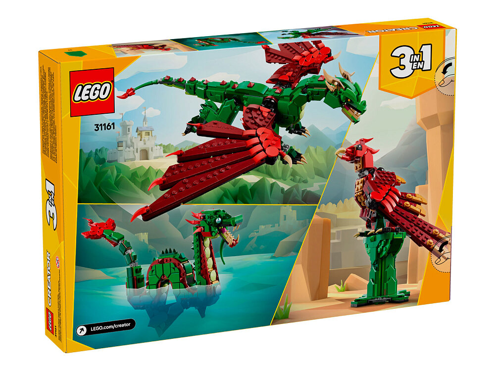 Конструктор LEGO Creator 31161 Конструктор Средневековый дракон — фото 1