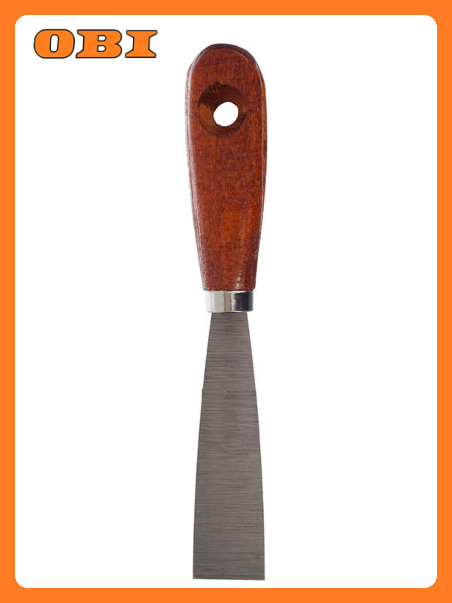 Шпатель KORVUS малярный стальной 25мм