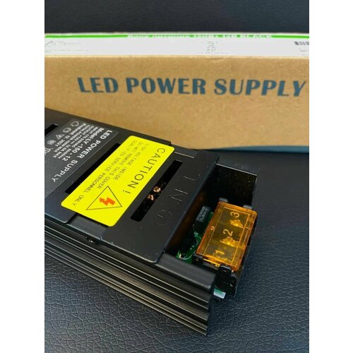 Блок питания LEDS POWER SUPPLY 150Вт 12В BLACK для светодиодных лент