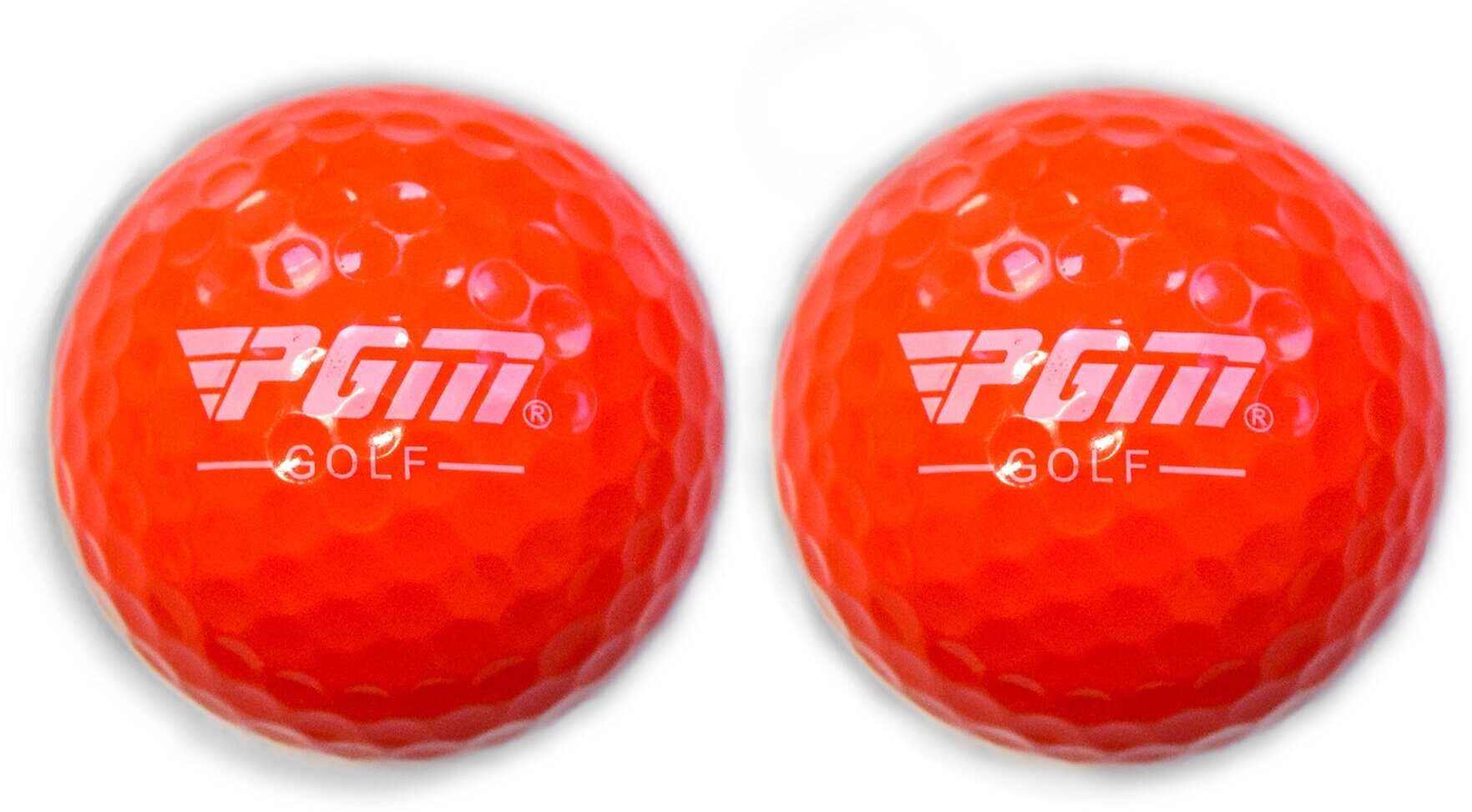 Мячи для гольфа оранжевые PGM (2 мяча)