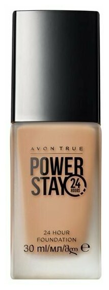 Avon POWER STAY Тональный крем для лица 24 часа стойкости, Королевский фарфор/Porcelain, 30 мл