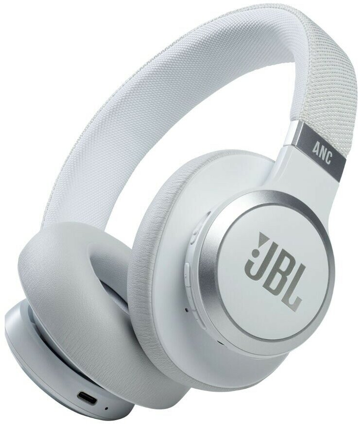 Беспроводные наушники JBL Live 660NC (белый)