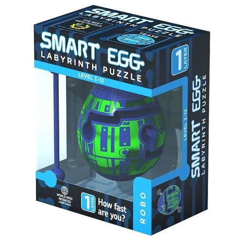 фото Головоломка Smart Egg Робот (SE-87009) синий/зеленый