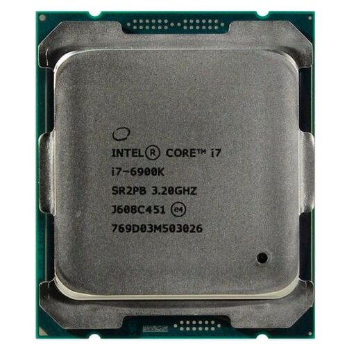 Процессор Intel Core i7-6900K LGA2011-3, 8 x 3200 МГц, OEM процессор intel core i7 3820 lga2011 4 x 3600 мгц oem