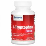 Jarrow Formulas, L-Tryptophan, 500 mg, 60 Veggie Caps - изображение